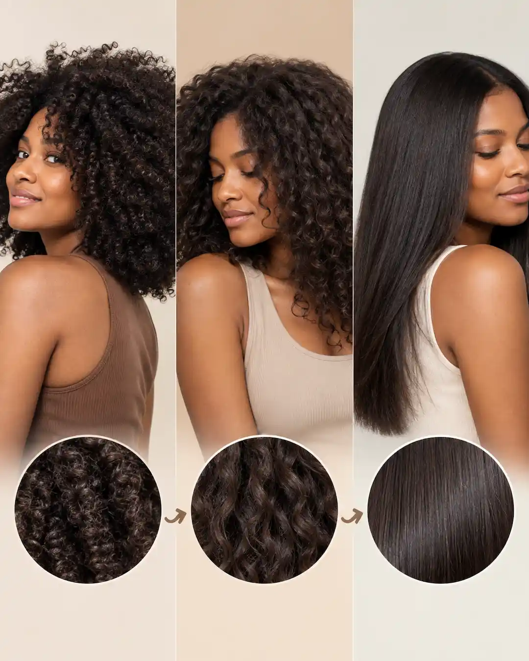 Keratina en el cabello afro