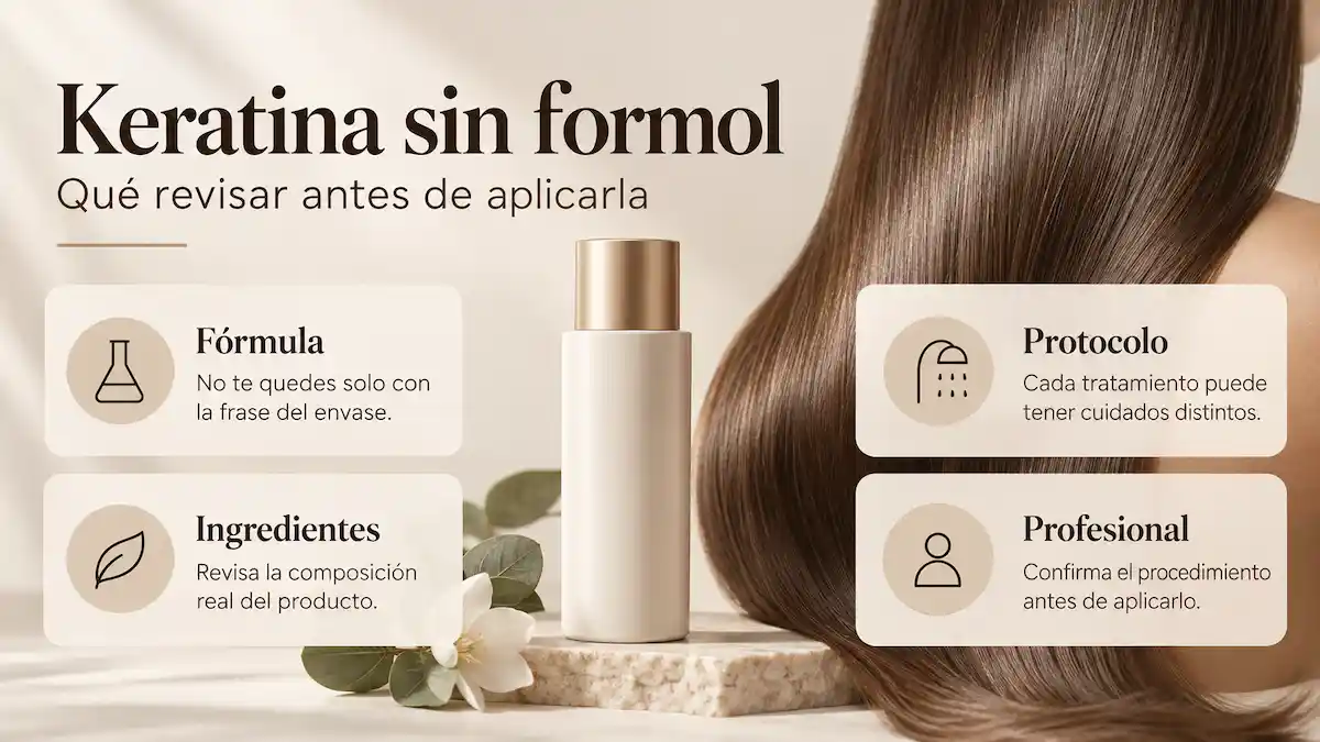 Qué saber de keratina sin formol
