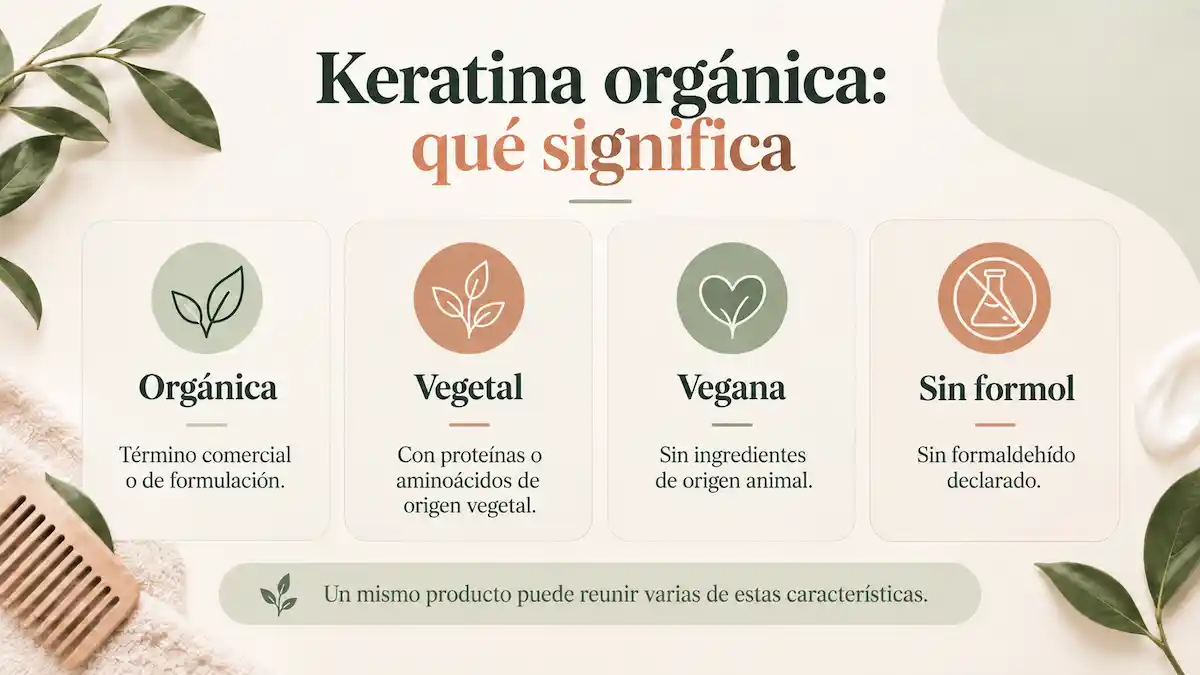 Qué significa Keratina orgánica